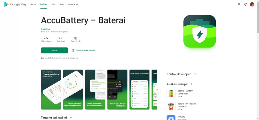 Aplikasi Penghemat Baterai Android Jelly Bean