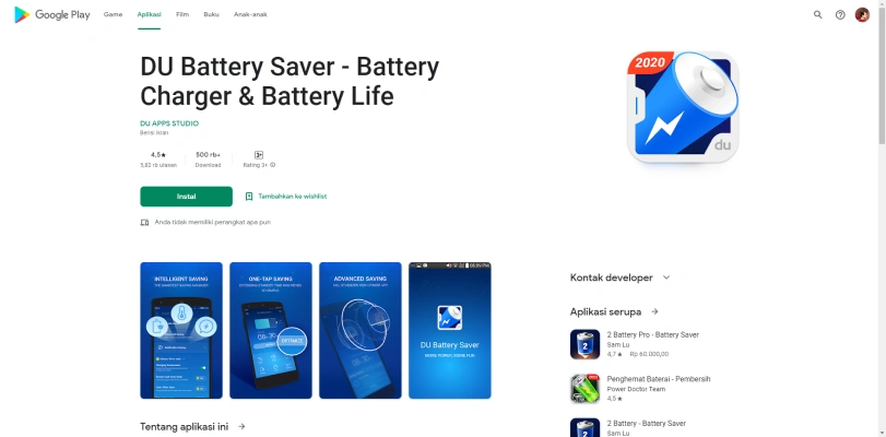 Aplikasi Penghemat Baterai Android Jelly Bean