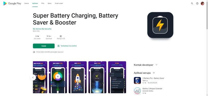Aplikasi Penghemat Baterai Android Jelly Bean