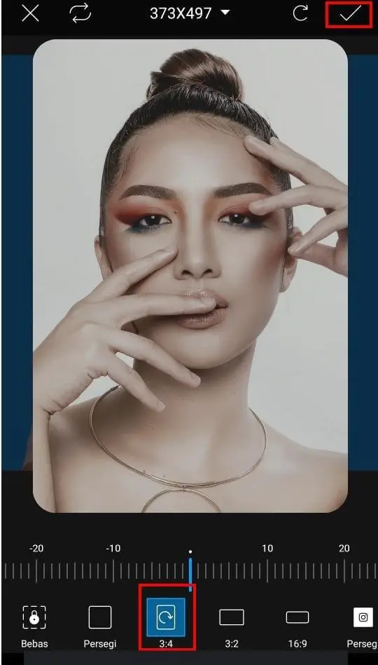 Cara Membuat Pas Foto di Picsart