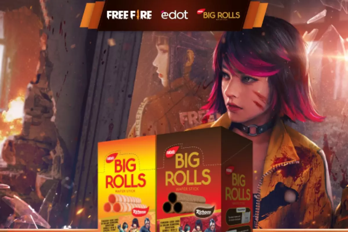 Edotapp App Link Rolls Free Fire, Dapatkan Hadiah Gratis dari Wafer Big Rolls