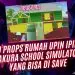ID Props Rumah Upin Ipin Sakura School Simulator yang Bisa di Save Mirip Banget