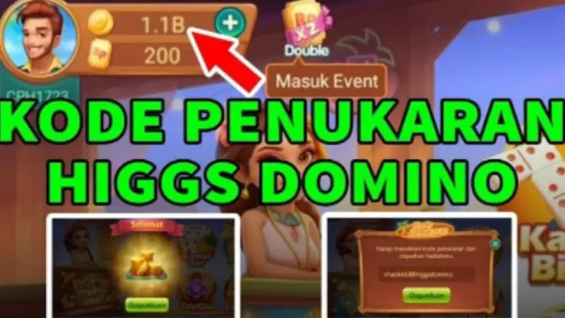 Kode Penukaran Higgs Domino 1b Hari Ini