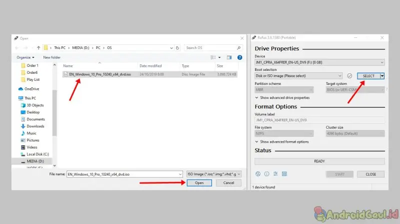 Cara Rufus Windows 10 Ke Flashdisk Cara Rufus Windows 10 Ke Flashdisk