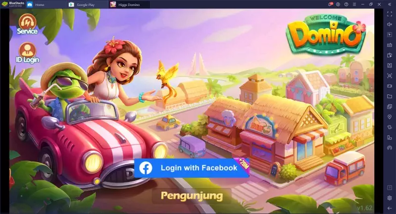 Cara Top Up Higgs Domino Island