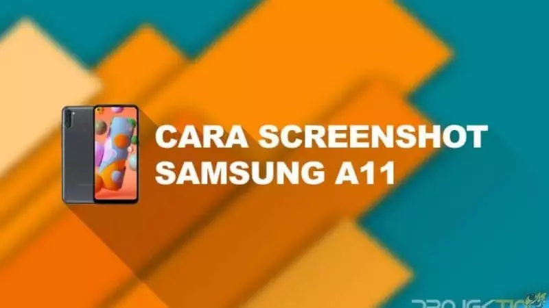 Screenshot Samsung A11 Tidak Berfungsi